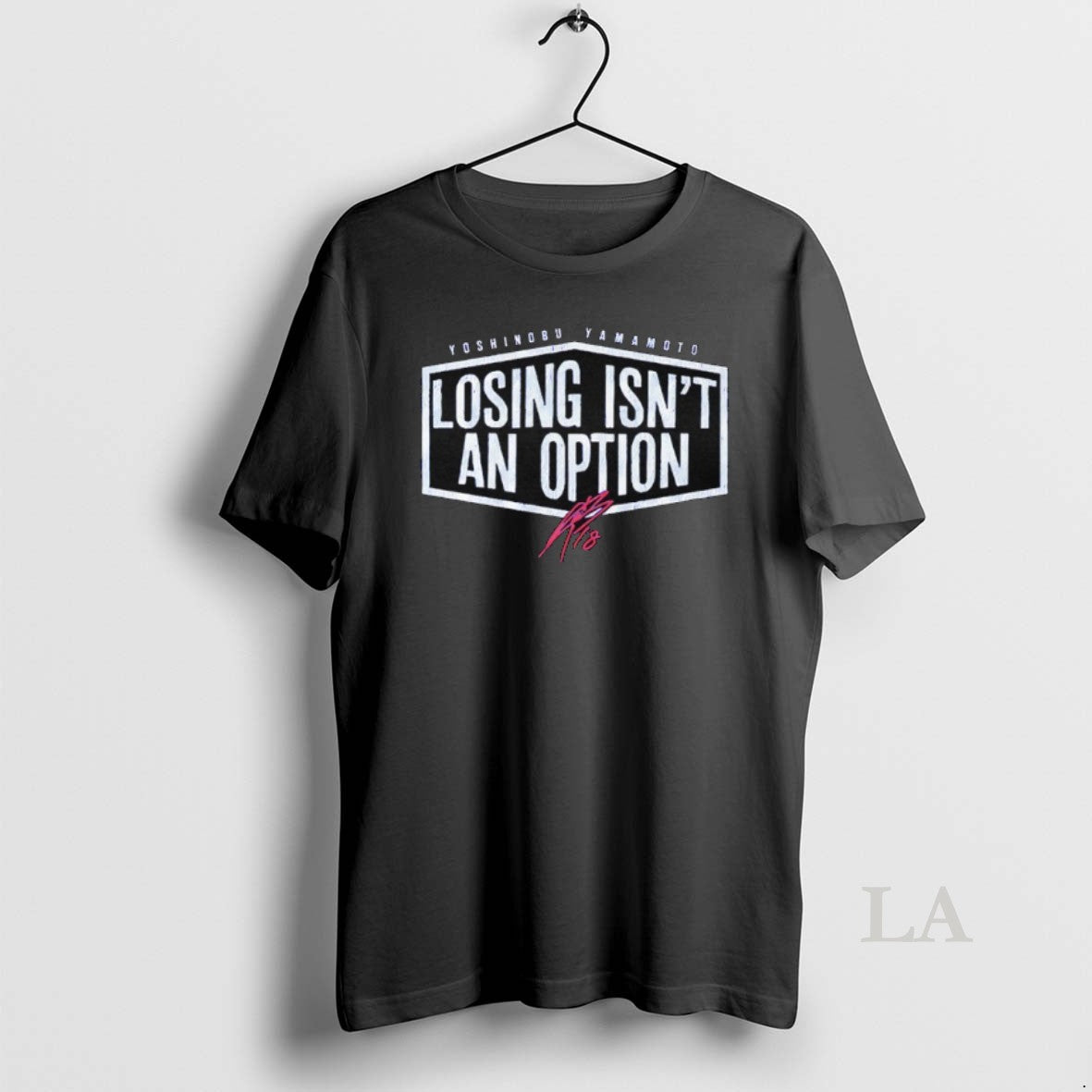 Original Yoshinobu Yamamoto Losing Isnt Option Los Angeles Dodgers Signature T-Shirts, Hoodie, Sweatshirt - T-Shirt, Sweatshirt, Hoodie