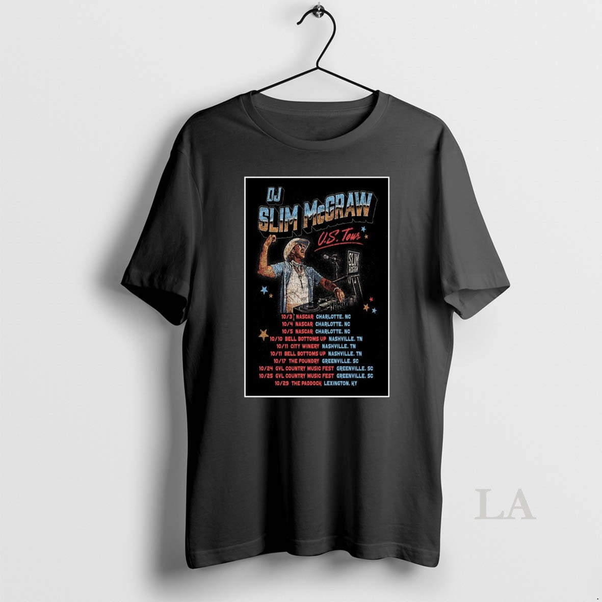 Original Dj Slim Mcgraw Us Tour 2025 T-Shirts, Hoodie, Sweatshirt - T-Shirt, Sweatshirt, Hoodie