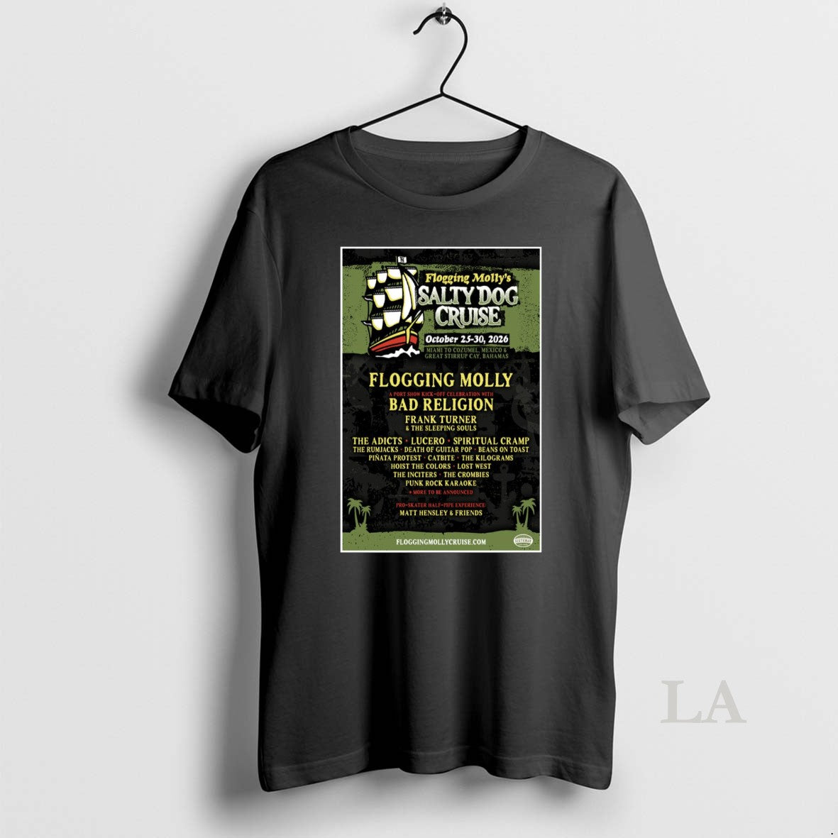 Original Flogging Mollys Salty Dog Cruise October 25 30 2026 Concert T-Shirts, Hoodie, Sweatshirt - T-Shirt, Sweatshirt, Hoodie