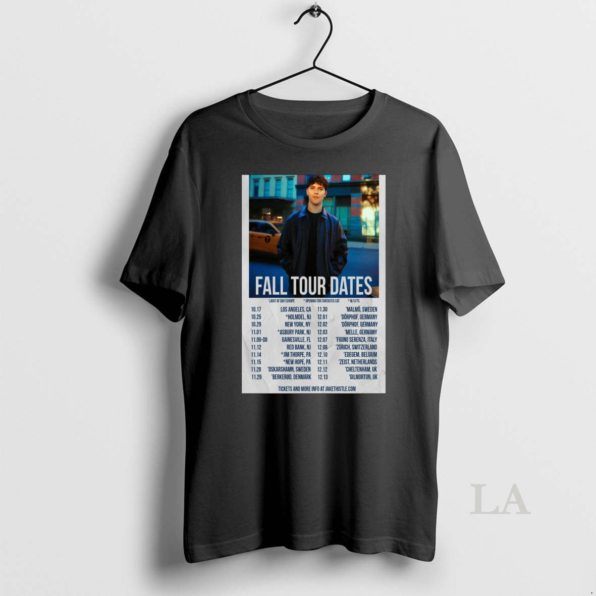 Original Jake Thistle Fall Tour 2025 T-Shirts, Hoodie, Sweatshirt - T-Shirt, Sweatshirt, Hoodie