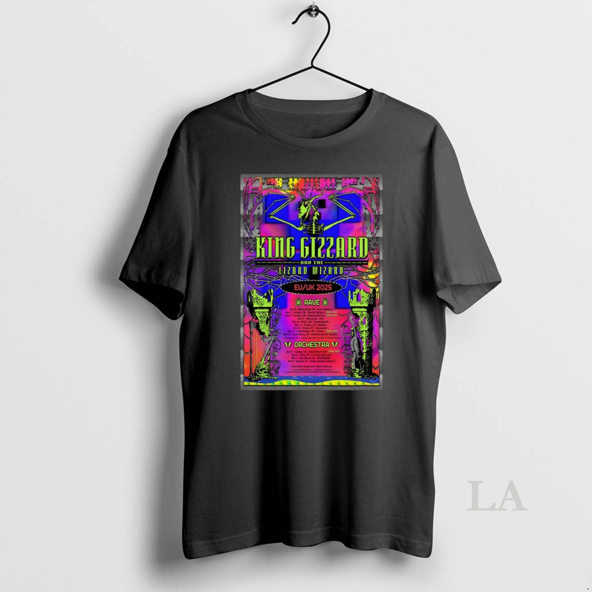 Original King Gizzard Lizard Wizard Eu Uk 2025 T-Shirts, Hoodie, Sweatshirt - T-Shirt, Sweatshirt, Hoodie