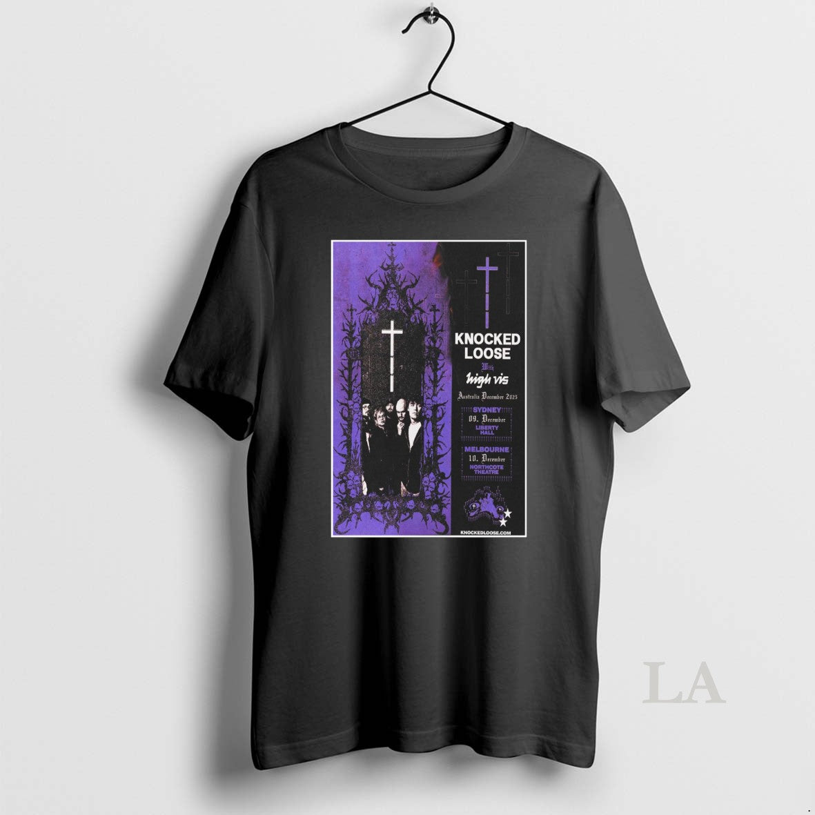 Original Knocked Loose Australia December 9 10 2025 Concert T-Shirts, Hoodie, Sweatshirt - T-Shirt, Sweatshirt, Hoodie