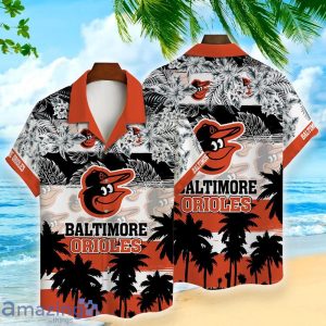 Orioles MLB Hawaiian Shirt 2024 Palm Tree Pattern Unisex T-shirt, Sweatshirt, Hoodie, Long Sleeve Tee - T-Shirt, Sweatshirt, Hoodie