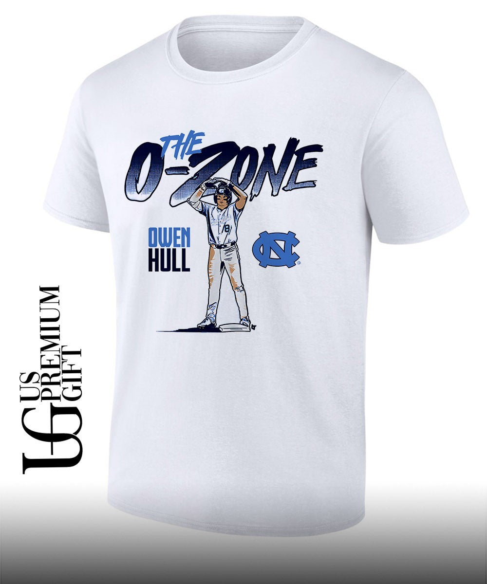 Owen Hull The O-Zone North Carolina Tar Heels baseball logo shirt Unisex T-shirt, Sweatshirt, Hoodie, Long Sleeve Tee - T-Shirt, Sweatshirt, Hoodie