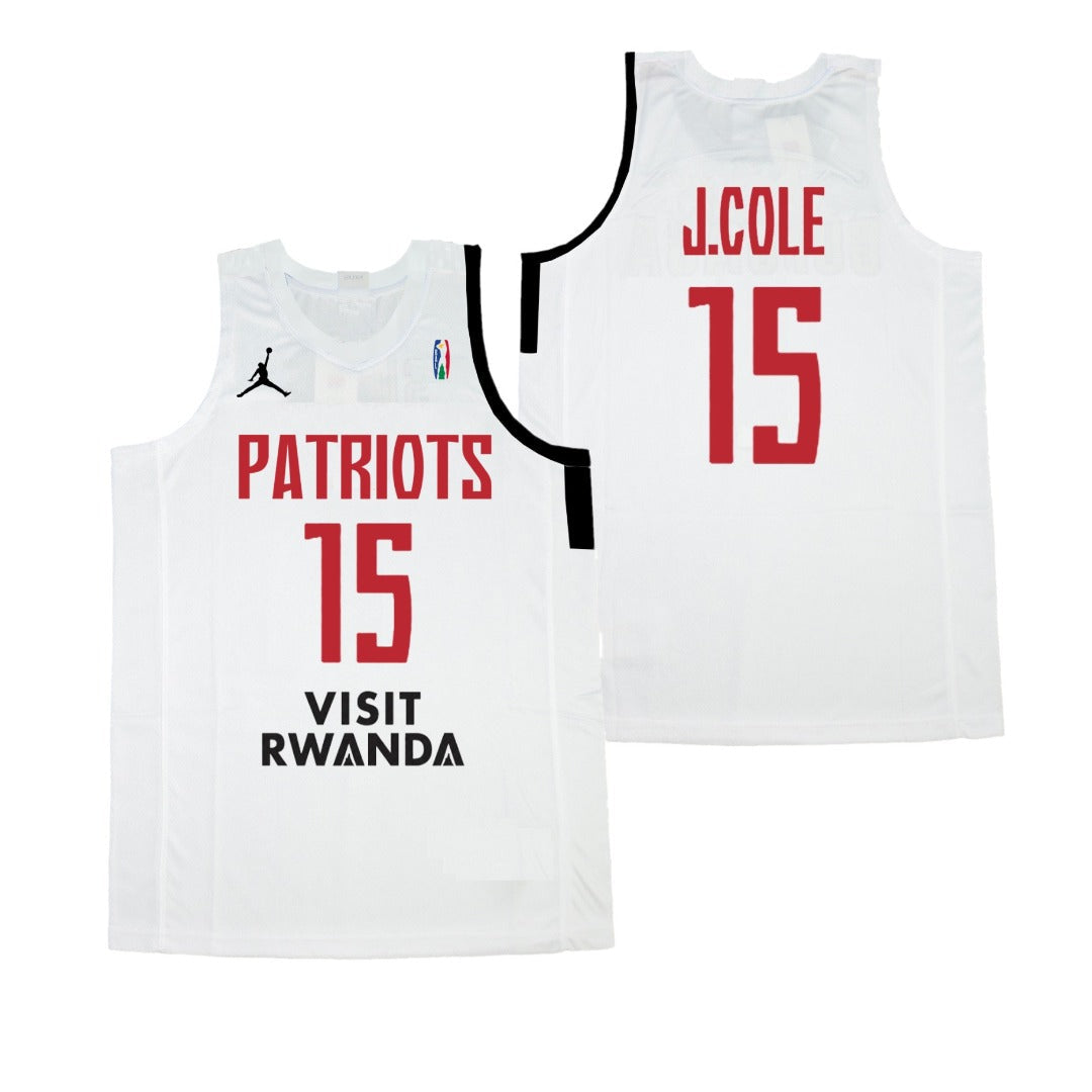 J Cole Rwandan Patriots Jersey football jersey product view 2