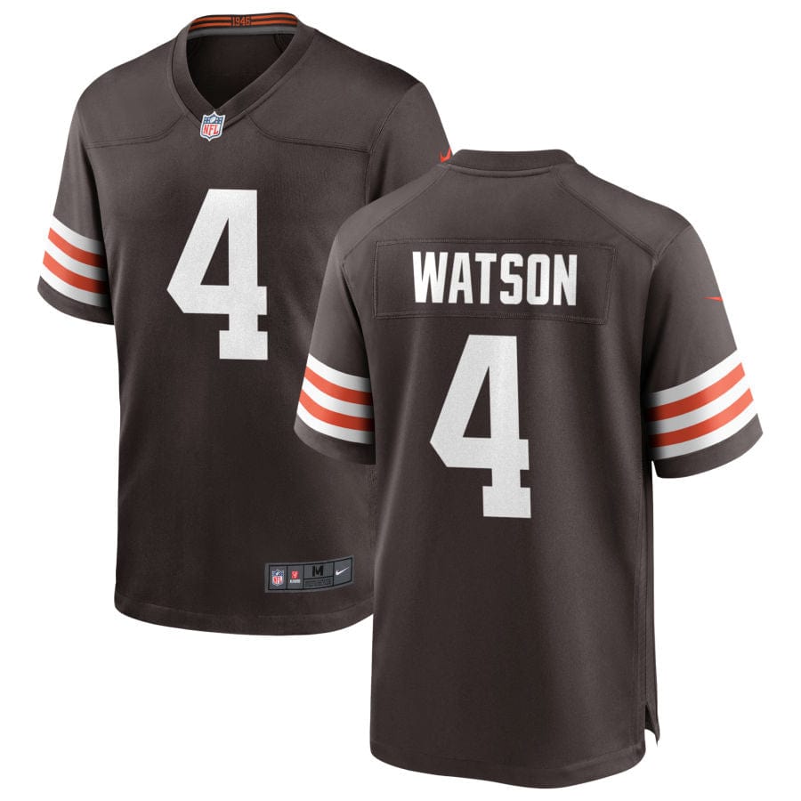 Deshaun Watson Cleveland Browns Jersey football jersey product view 1
