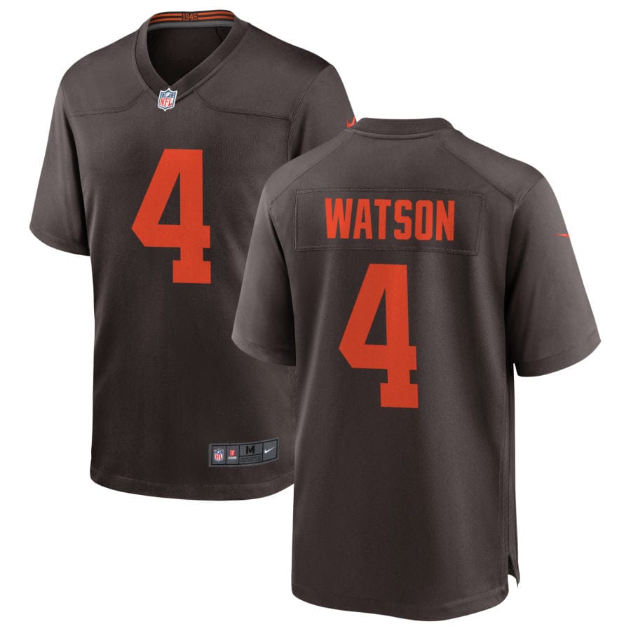 Deshaun Watson Cleveland Browns Jersey football jersey product view 1