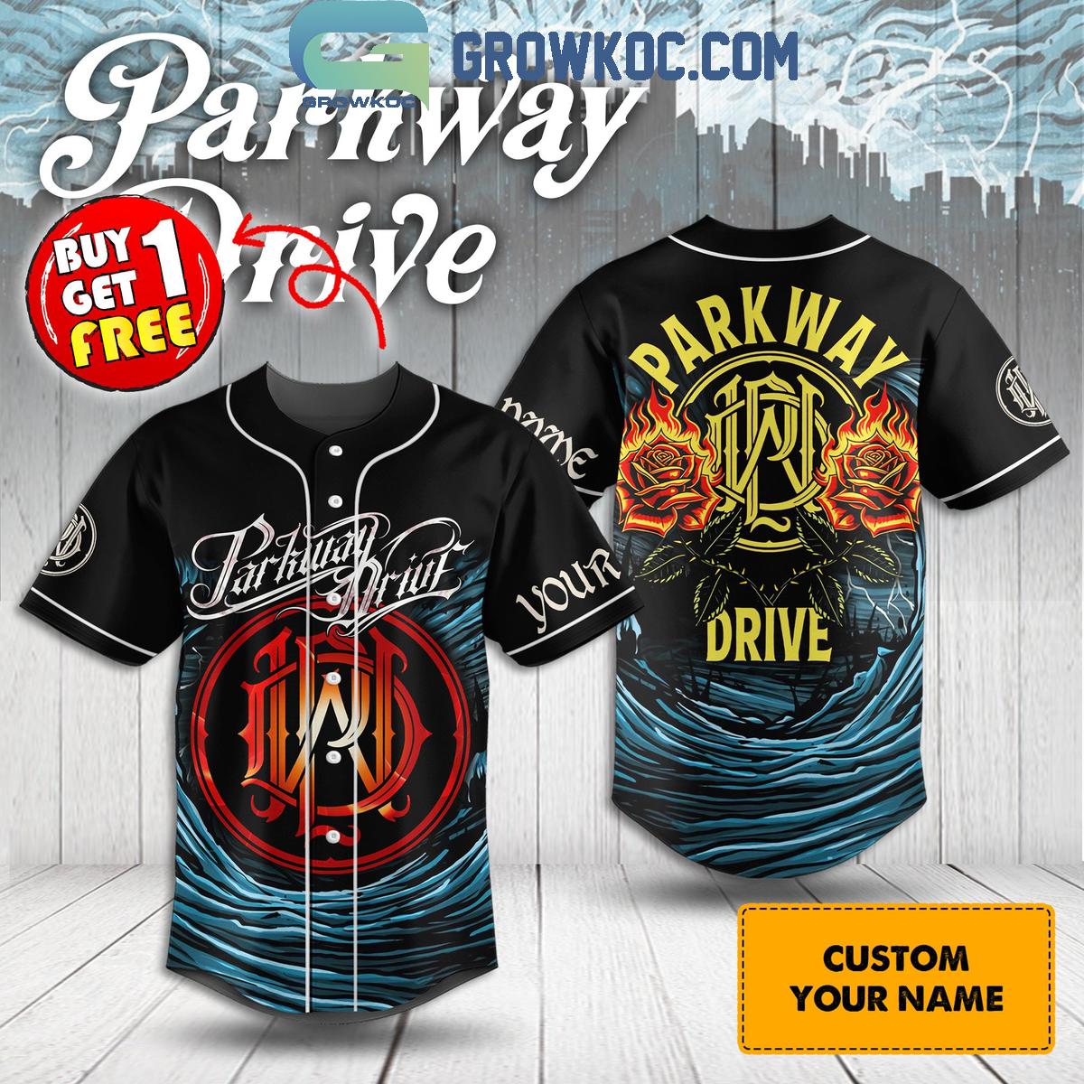 Parkway Drive Bottom Feeder Personalized Baseball Jersey Unisex T-shirt, Sweatshirt, Hoodie, Long Sleeve Tee - T-Shirt, Sweatshirt, Hoodie