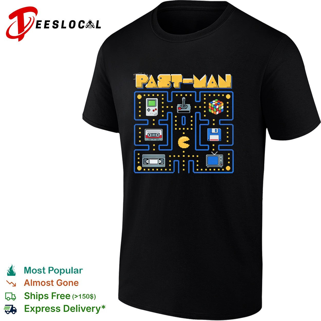 Past Man retro maze shirt Unisex T-shirt, Sweatshirt, Hoodie, Long Sleeve Tee - T-Shirt, Sweatshirt, Hoodie