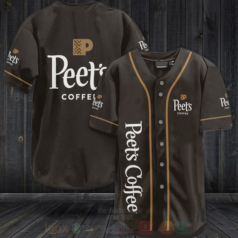 FASHION Peets Coffee Baseball Jerseys Botton Shirt Unisex T-shirt, Sweatshirt, Hoodie, Long Sleeve Tee - T-Shirt, Sweatshirt, Hoodie