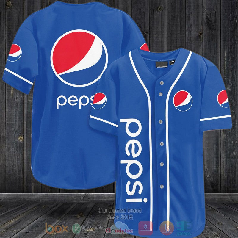 Pepsi logo blue Baseball shirt Unisex T-shirt, Sweatshirt, Hoodie, Long Sleeve Tee - T-Shirt, Sweatshirt, Hoodie