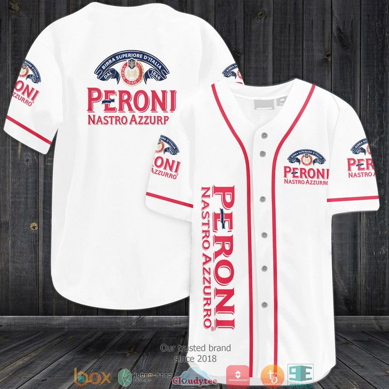 BEST Peroni Nastro Azzurro Baseball Jersey Unisex T-shirt, Sweatshirt, Hoodie, Long Sleeve Tee - T-Shirt, Sweatshirt, Hoodie