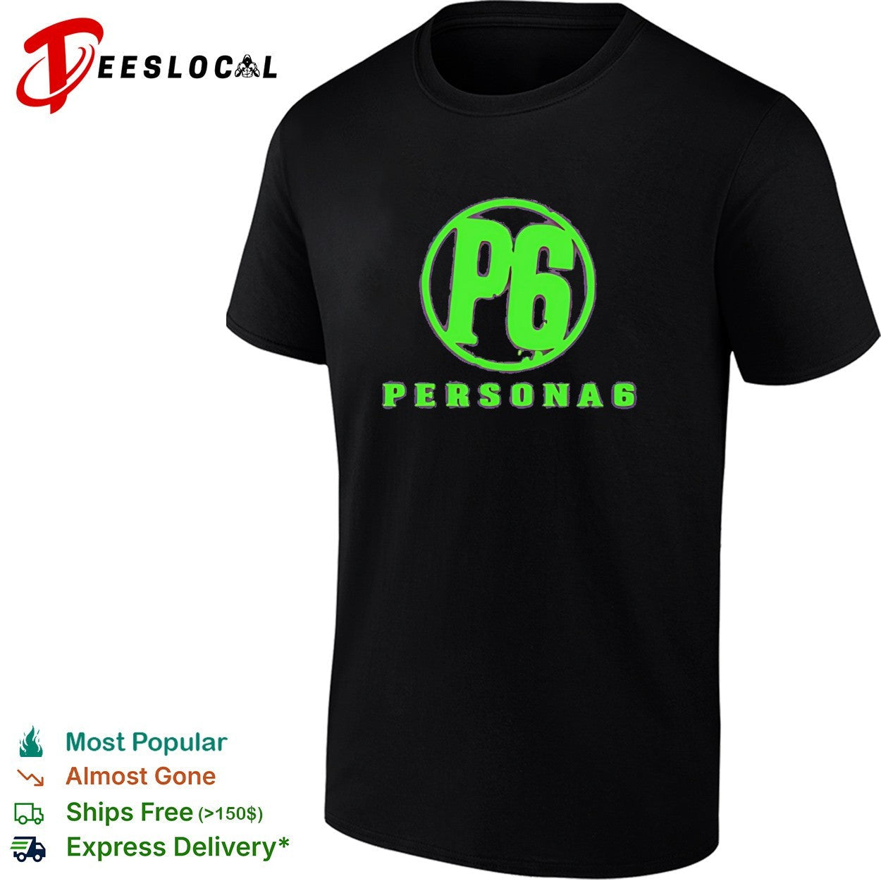 Persona 6 announcement commemorative shirt Unisex T-shirt, Sweatshirt, Hoodie, Long Sleeve Tee - T-Shirt, Sweatshirt, Hoodie