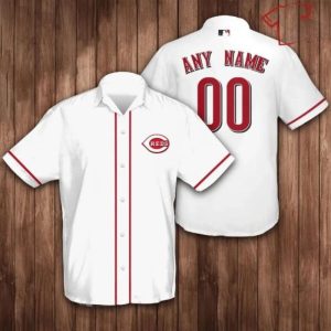 Personalized Cincinnati Reds Baseball All Over Print Hawaiian Shirt, Cincinnati Reds Hawaiian Shirt - T-Shirt, Sweatshirt, Hoodie