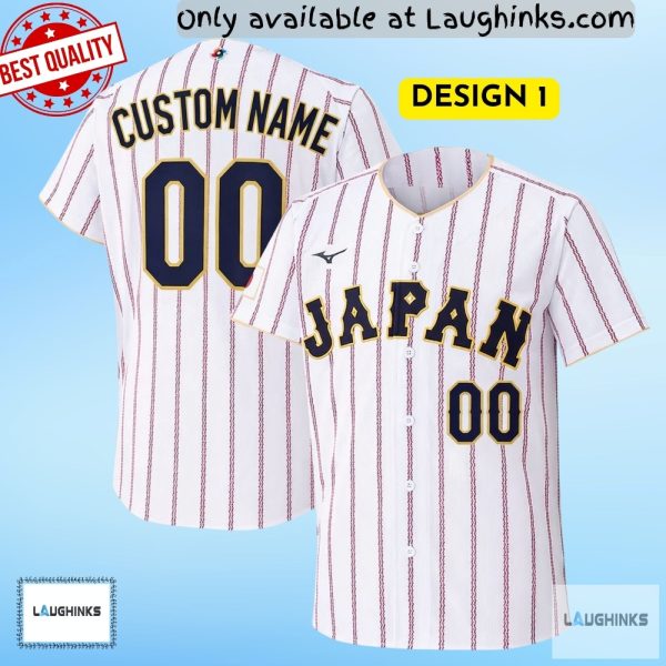 Personalized Mizuno Japan Classic Baseball Jersey Shirt 2026 Aop Replica Unisex T-shirt, Sweatshirt, Hoodie, Long Sleeve Tee - T-Shirt, Sweatshirt, Hoodie