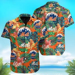 Personalized New York Mets MLB Hawaiian Shirt Cheap For Men Women, Mets Hawaiian Shirt Unisex T-shirt, Sweatshirt, Hoodie, Long Sleeve Tee - T-Shirt, Sweatshirt, Hoodie