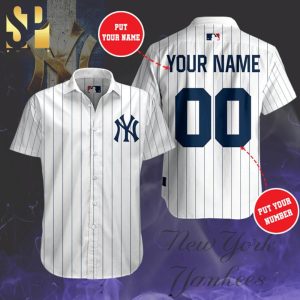 Personalized New York Yankees Baseball Team Full Printing Hawaiian Shirt, Yankees Hawaiian Shirt - T-Shirt, Sweatshirt, Hoodie