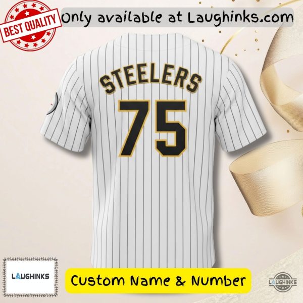 Personalized Steelers Baseball Jersey Shirt Unisex T-shirt, Sweatshirt, Hoodie, Long Sleeve Tee - T-Shirt, Sweatshirt, Hoodie