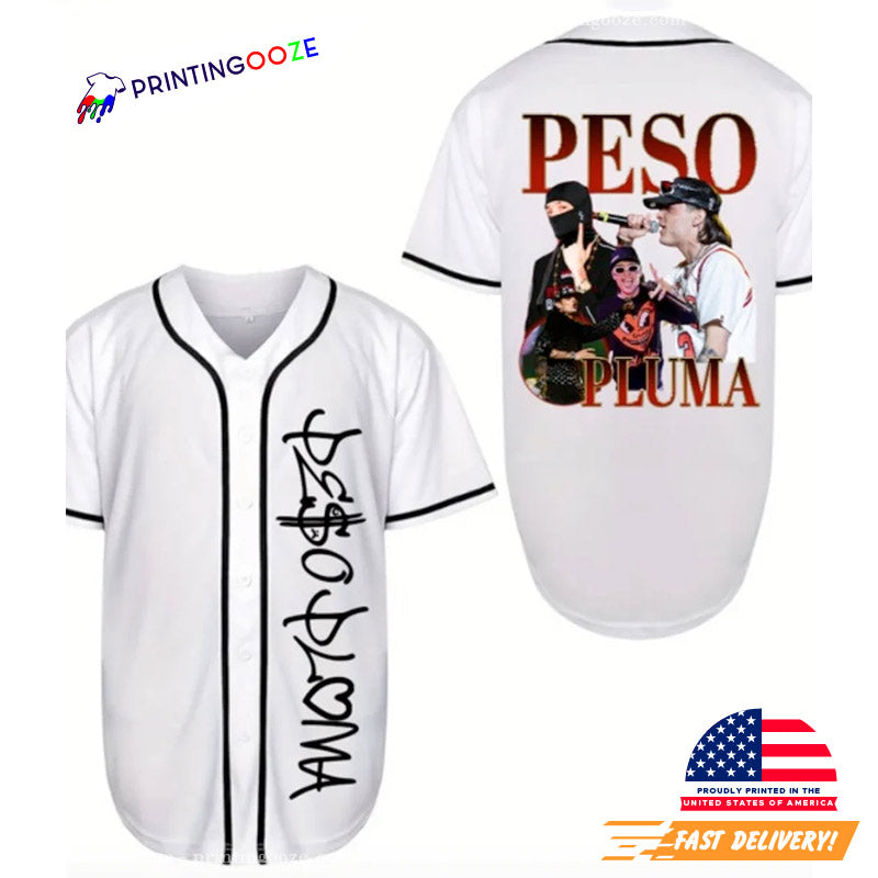 Peso Pluma Highlights Concert Baseball Jersey Unisex T-shirt, Sweatshirt, Hoodie, Long Sleeve Tee - T-Shirt, Sweatshirt, Hoodie