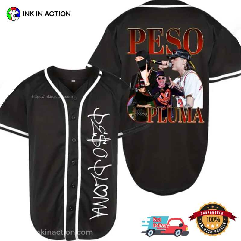 Peso Pluma Highlights Concert Baseball jerseys Unisex T-shirt, Sweatshirt, Hoodie, Long Sleeve Tee - T-Shirt, Sweatshirt, Hoodie