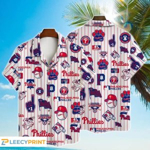 Philadelphia Phillies Print Hawaiian Shirt For True Fans - Phillies Hawaiian Shirt Unisex T-shirt, Sweatshirt, Hoodie, Long Sleeve Tee - T-Shirt, Sweatshirt, Hoodie