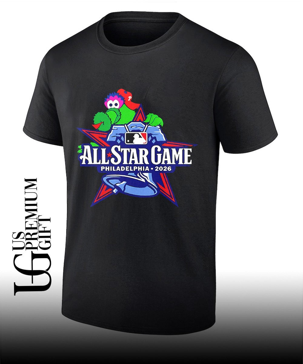 Phillie Phanatic MLB All Star Game Philadelphia 2026 shirt Unisex T-shirt, Sweatshirt, Hoodie, Long Sleeve Tee - T-Shirt, Sweatshirt, Hoodie