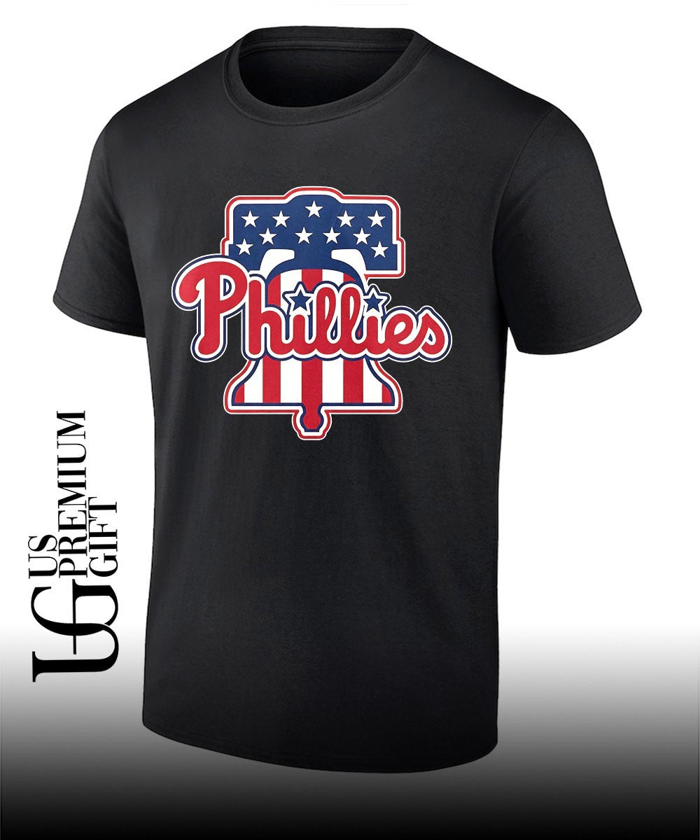 Phillies Liberty Bell Patriotic 250th Anniversary T-shirt Unisex T-shirt, Sweatshirt, Hoodie, Long Sleeve Tee - T-Shirt, Sweatshirt, Hoodie