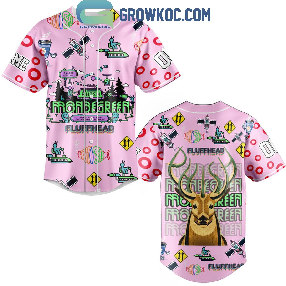 Phish Fuffhead Deer Pink Version Fan Personalized Baseball Jersey Unisex T-shirt, Sweatshirt, Hoodie, Long Sleeve Tee - T-Shirt, Sweatshirt, Hoodie