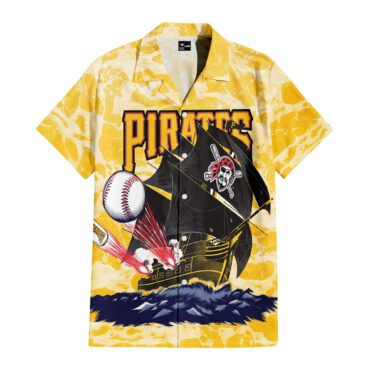 Pittsburgh Pirates High Seas Raider Hawaiian Shirt Unisex T-shirt, Sweatshirt, Hoodie, Long Sleeve Tee - T-Shirt, Sweatshirt, Hoodie