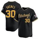 Pittsburgh Pirates #30 Paul Skenes Black Cool Base Baseball Jersey baseball jersey product view 1