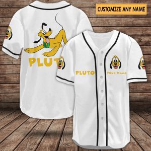 Pluto Baseball Jersey, Pluto Shirt, Pluto Jersey, Sports Jersey, Custom Name Shirts Unisex T-shirt, Sweatshirt, Hoodie, Long Sleeve Tee - T-Shirt, Sweatshirt, Hoodie