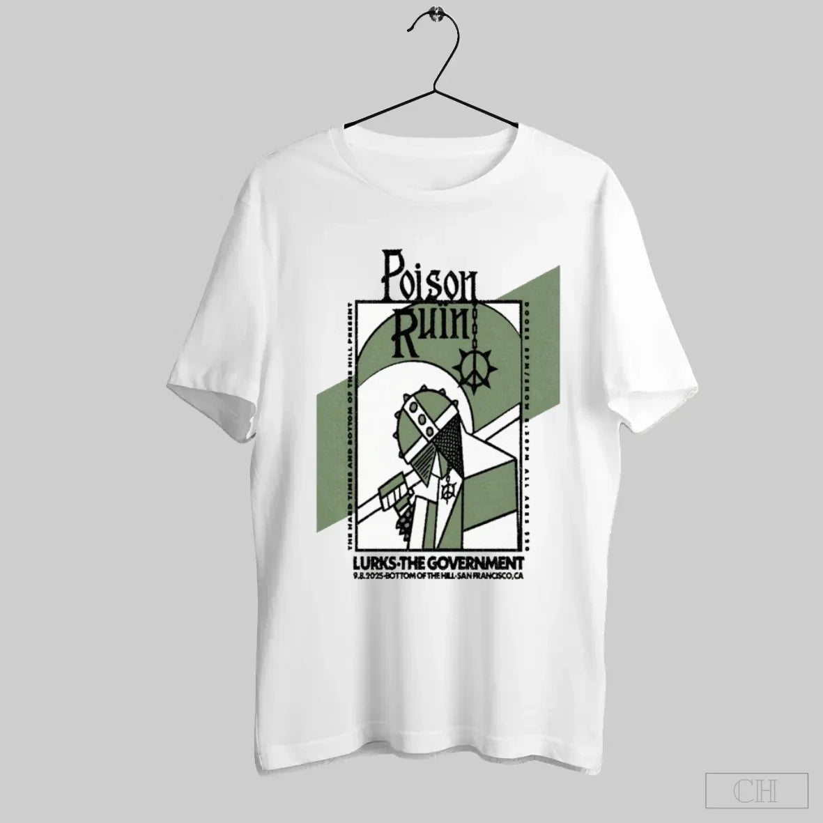 Poison Ruin 9 8 2025 Bottom Hill San Francisco Ca T-Shirts, Hoodie, Sweatshirt - T-Shirt, Sweatshirt, Hoodie