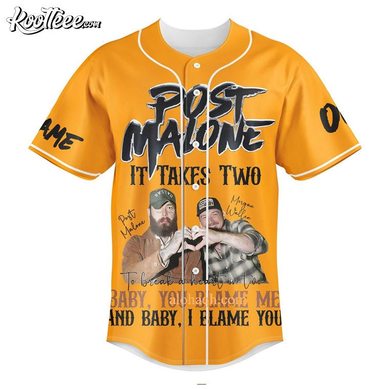 Post Malone And Morgan Wallen I Had Some Help Baseball Jersey Unisex T-shirt, Sweatshirt, Hoodie, Long Sleeve Tee - T-Shirt, Sweatshirt, Hoodie