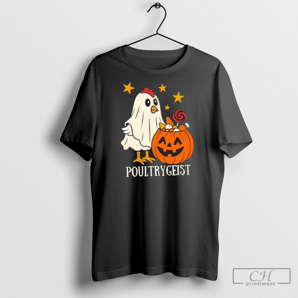 Poultrygeist Halloween Chicken Ghost Costume Pumpkin T-Shirts, Hoodie, Sweatshirt - T-Shirt, Sweatshirt, Hoodie
