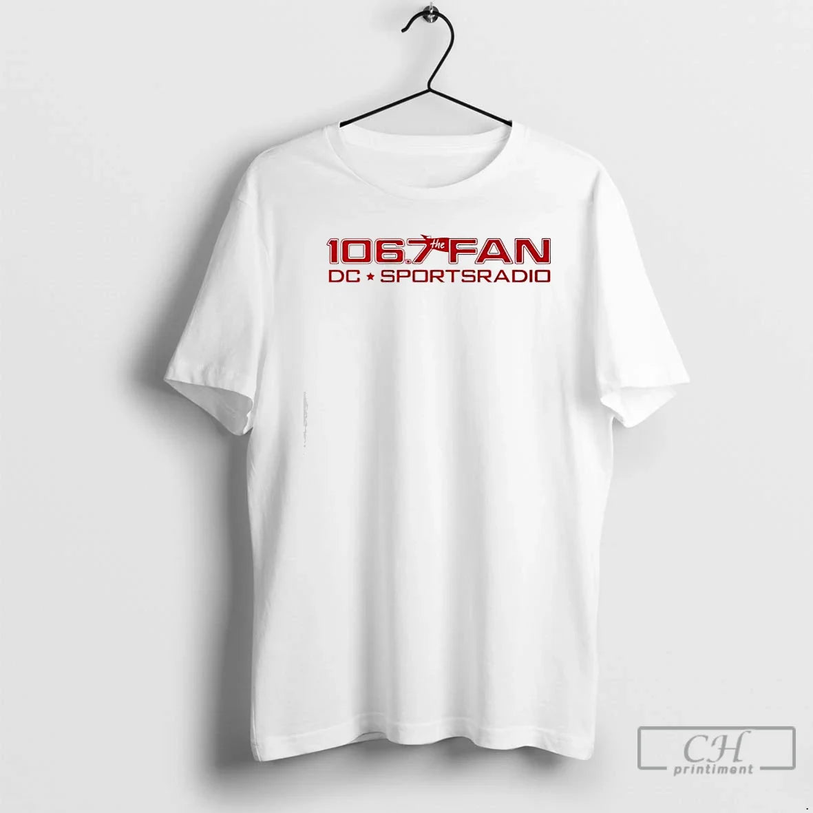 106 7 Fan Logo Dc Sportsradio T-Shirts, Hoodie, Sweatshirt - T-Shirt, Sweatshirt, Hoodie