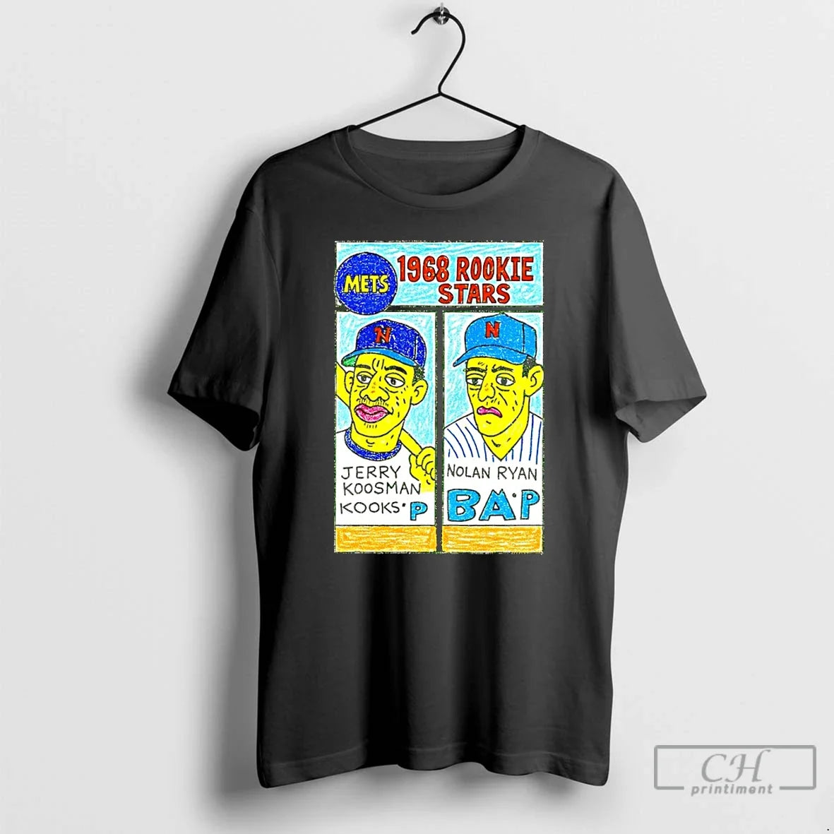 1968 Rookie Stars Jerry Koosman Nolan Ryan Mets Art T-Shirts, Hoodie, Sweatshirt - T-Shirt, Sweatshirt, Hoodie