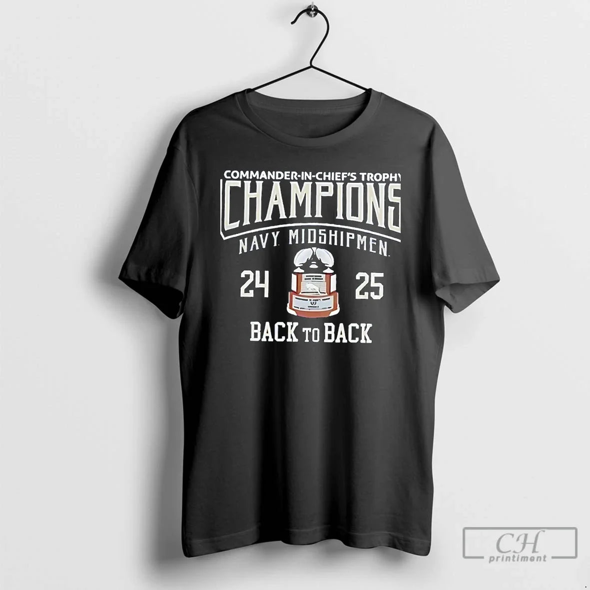 2025 Commander Chiefs Trophy Champions Navy Midshipmen Football Back Back T-Shirts, Hoodie, Sweatshirt - T-Shirt, Sweatshirt, Hoodie