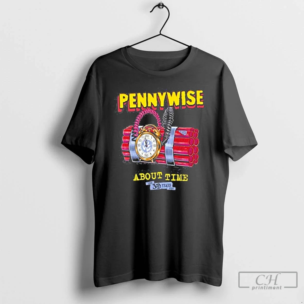 2025 Pennywise About Time 30yr Anniversary T-Shirts, Hoodie, Sweatshirt - T-Shirt, Sweatshirt, Hoodie