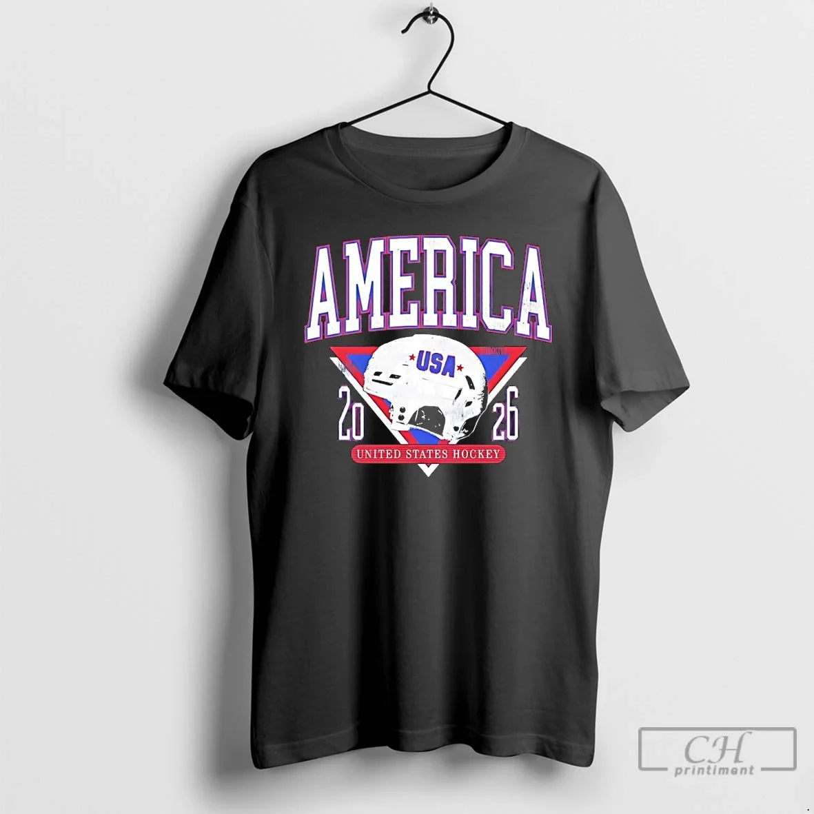 2026 America Hockey Helmet Vintage T-Shirts, Hoodie, Sweatshirt - T-Shirt, Sweatshirt, Hoodie