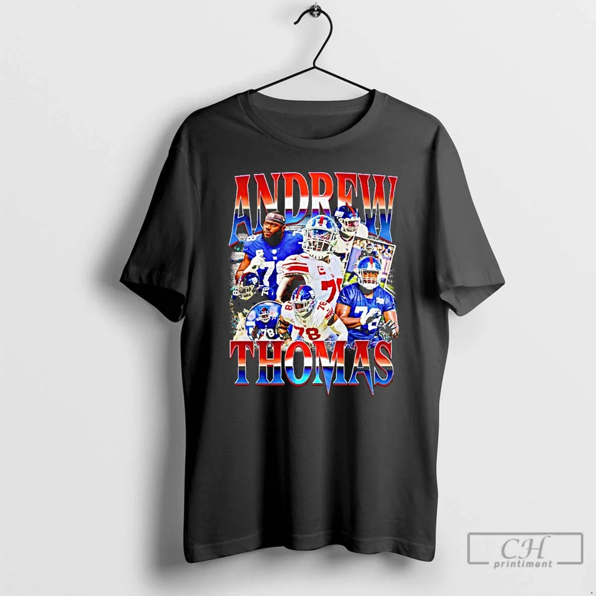 Andrew Thomas New York Giants Retro T-Shirts, Hoodie, Sweatshirt - T-Shirt, Sweatshirt, Hoodie