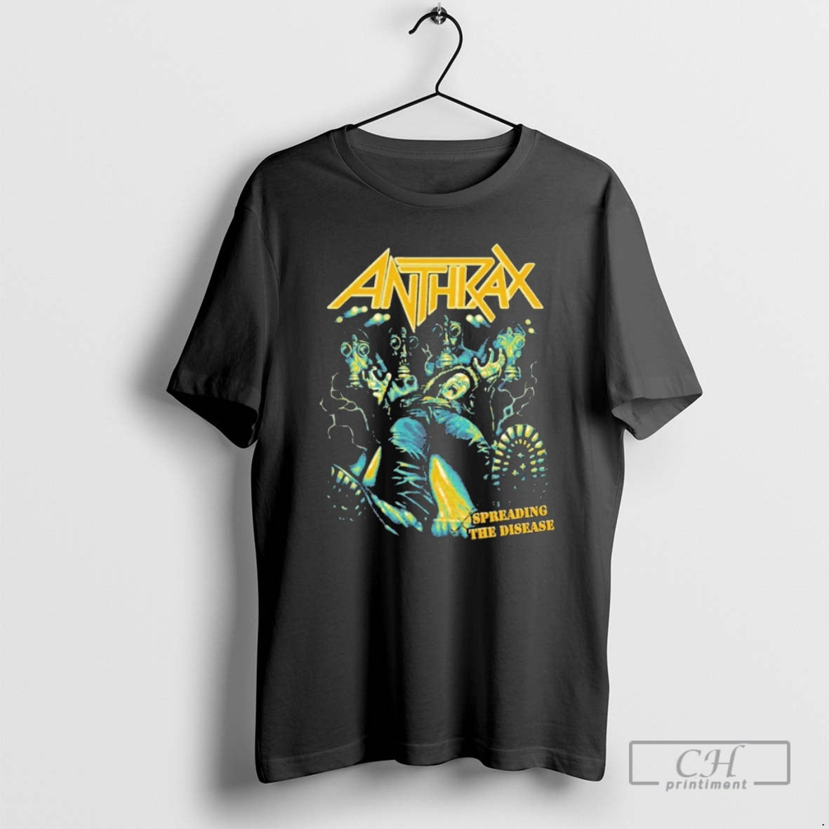 Anthrax Electric Fence Spreading Disease 40th Anniversary Shirt T-Shirts, Hoodie, Sweatshirt - T-Shirt, Sweatshirt, Hoodie