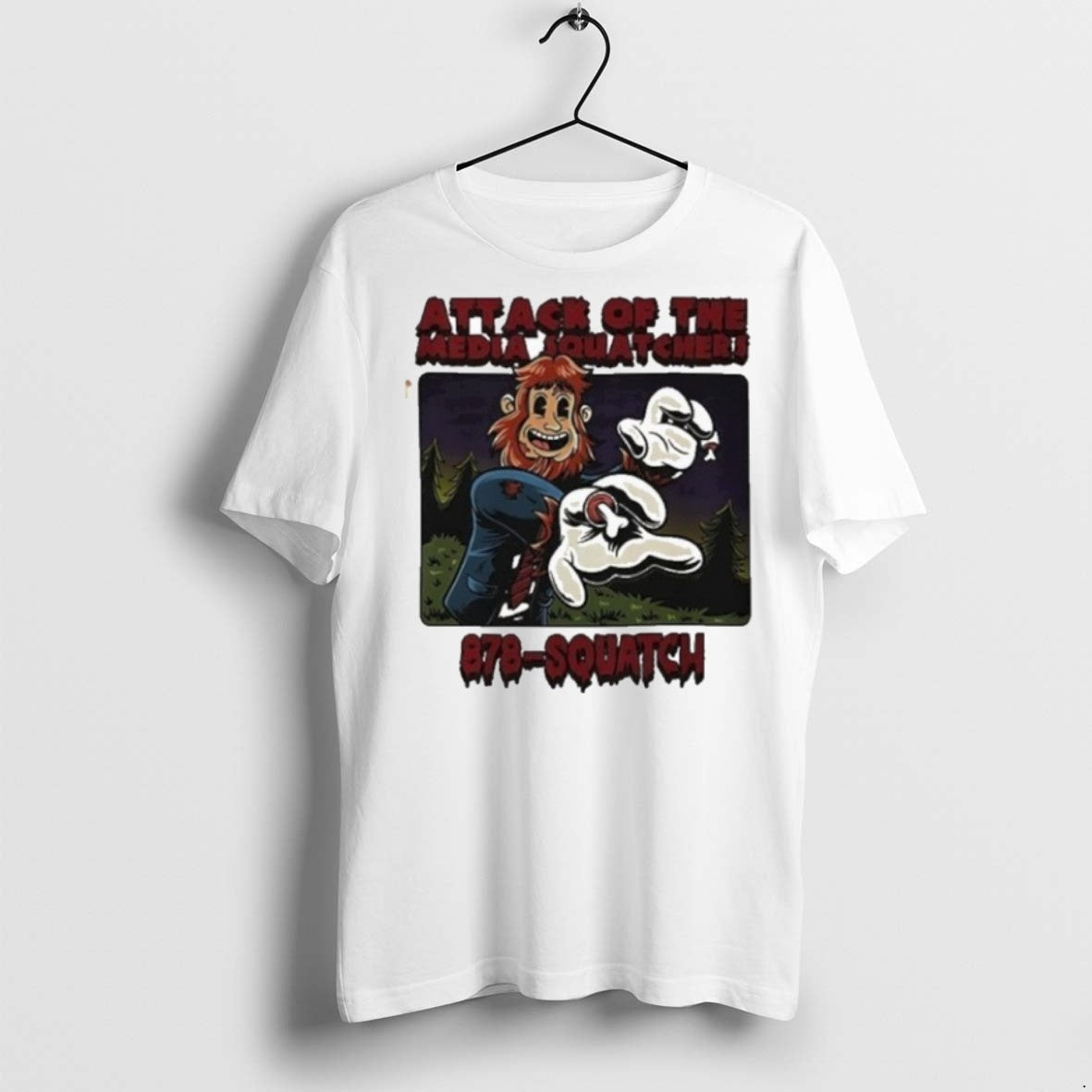 Attack Media Squatchers T-Shirts, Hoodie, Sweatshirt - T-Shirt, Sweatshirt, Hoodie