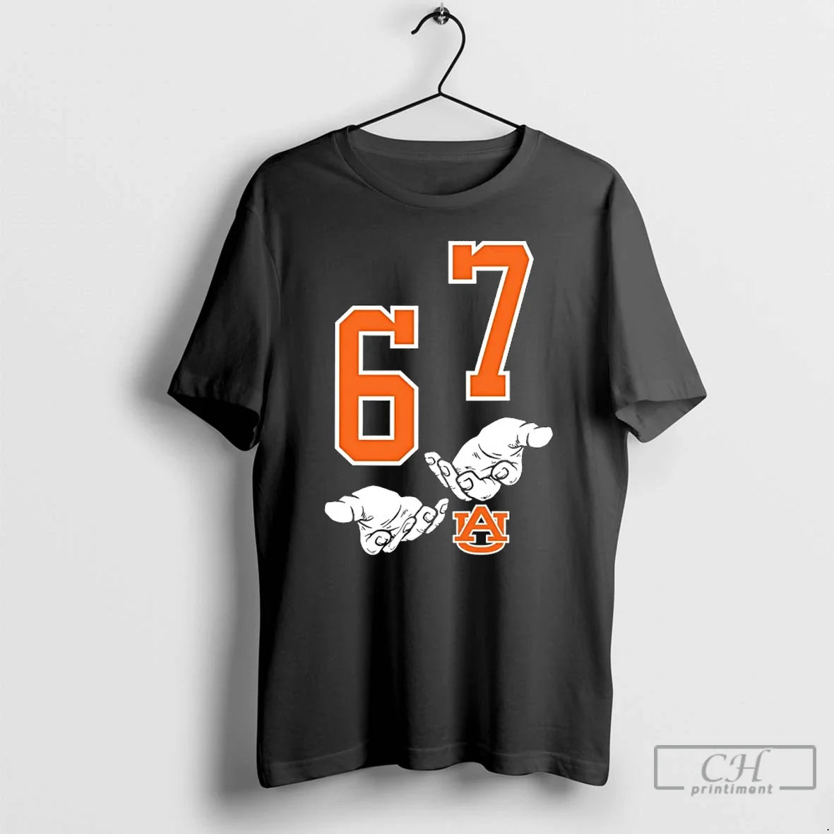 Auburn Tigers 67 Hands T-Shirts, Hoodie, Sweatshirt - T-Shirt, Sweatshirt, Hoodie