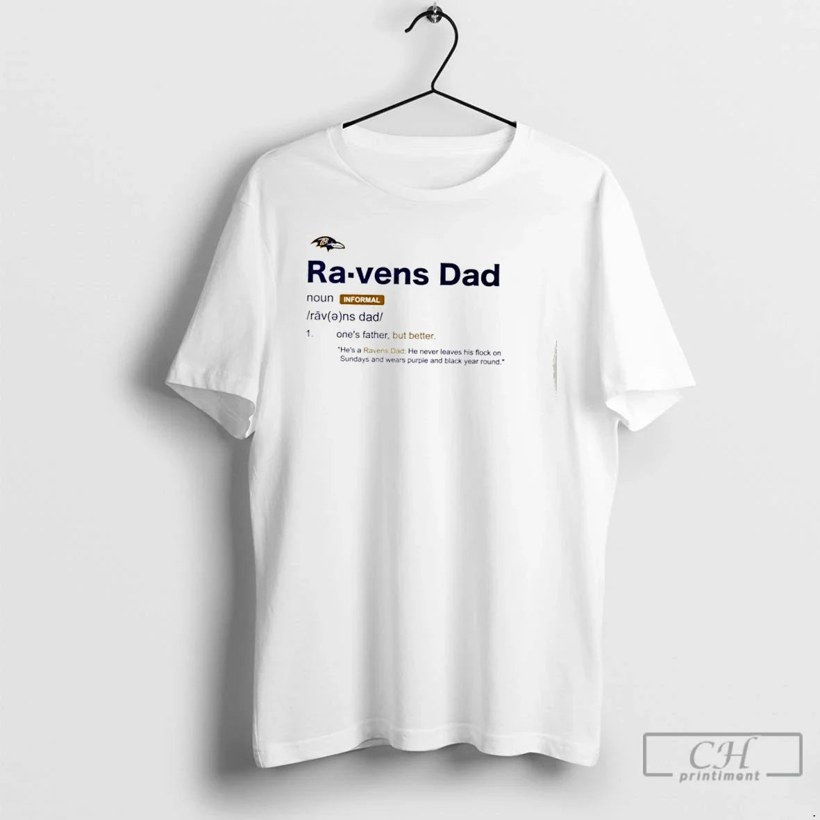 Baltimore Ravens Dad Definition T-Shirts, Hoodie, Sweatshirt - T-Shirt, Sweatshirt, Hoodie
