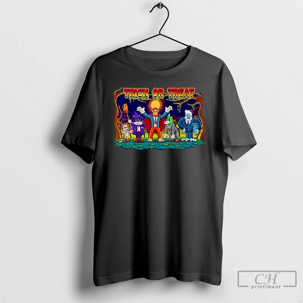 Bennie Crew Trick Treat Halloween Ornaments T-Shirts, Hoodie, Sweatshirt - T-Shirt, Sweatshirt, Hoodie