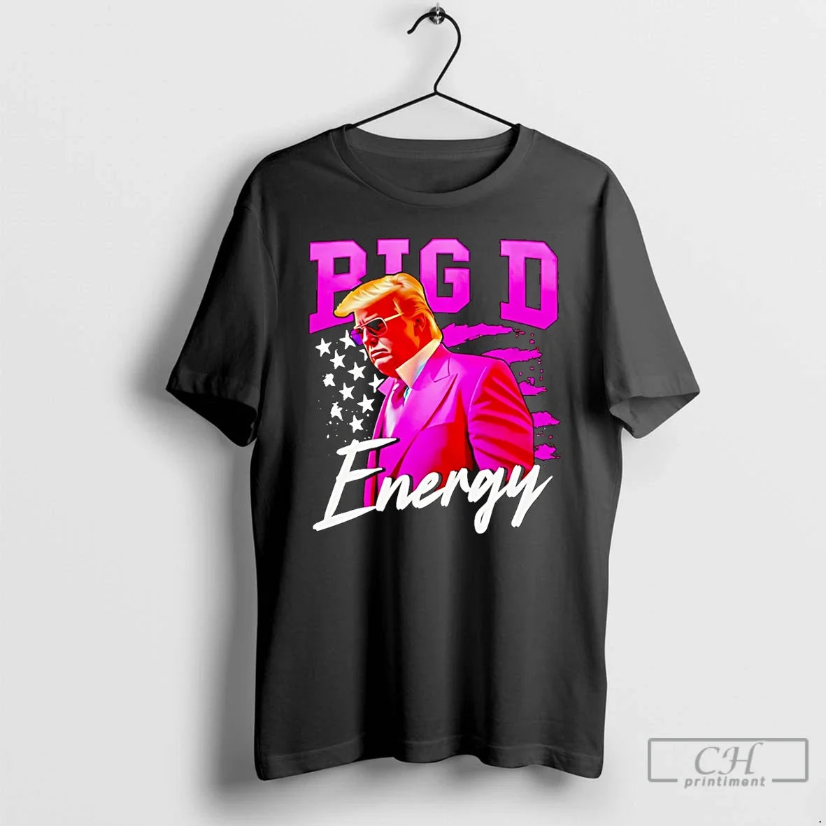 Big D Energy Donald Trump Miami Vice T-Shirts, Hoodie, Sweatshirt - T-Shirt, Sweatshirt, Hoodie