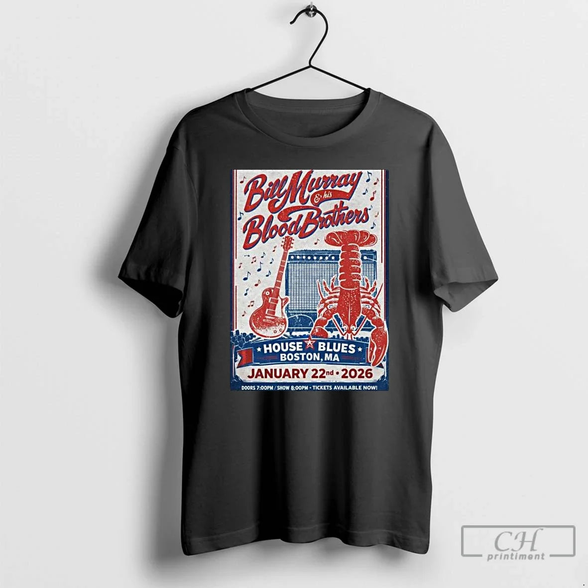 Bill Murray His Blood Brothers Jan 22 2026 Boston Ma T-Shirts, Hoodie, Sweatshirt - T-Shirt, Sweatshirt, Hoodie