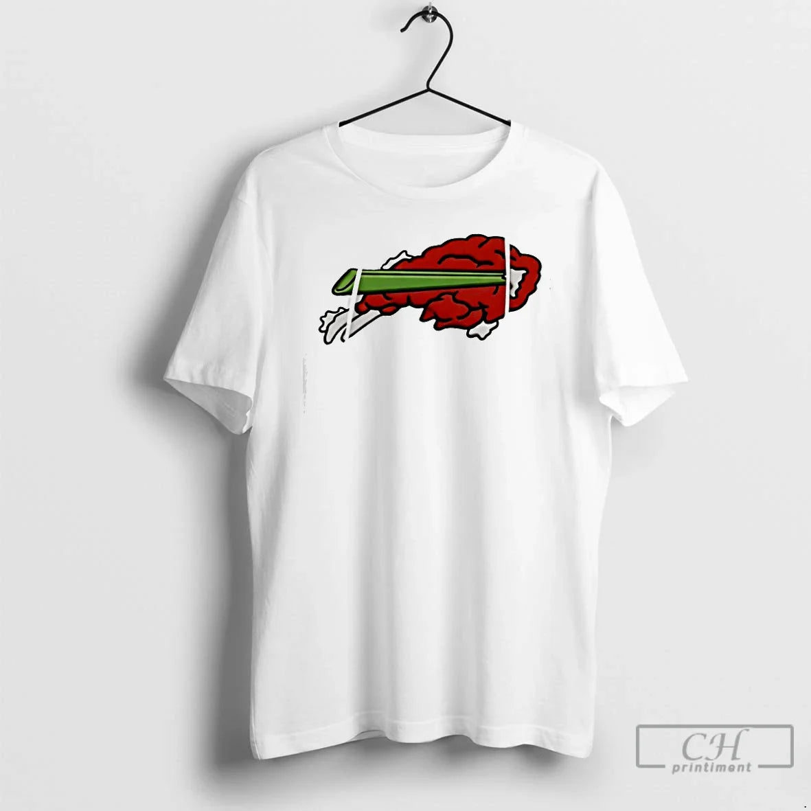 Bills Football Fried Wings Print Waffle T-Shirts, Hoodie, Sweatshirt - T-Shirt, Sweatshirt, Hoodie