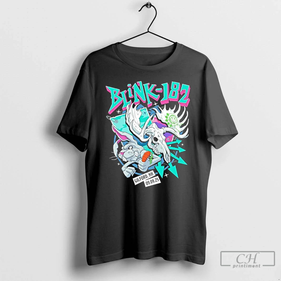 Blink 182 Tour Gilford Nh September 9 2025 Event T-Shirts, Hoodie, Sweatshirt - T-Shirt, Sweatshirt, Hoodie