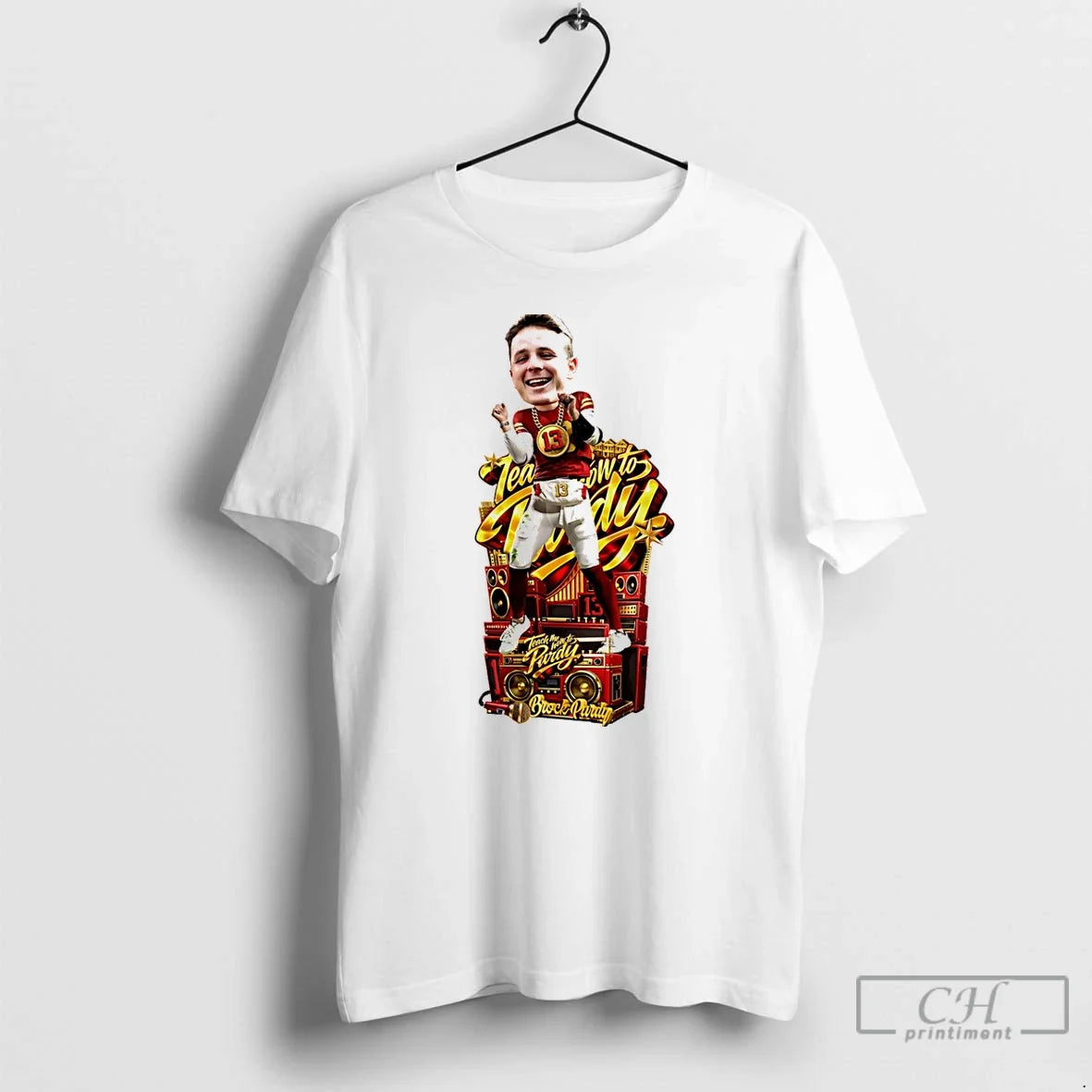 Brock Purdy Playoff Dance Caricature T-Shirts, Hoodie, Sweatshirt - T-Shirt, Sweatshirt, Hoodie
